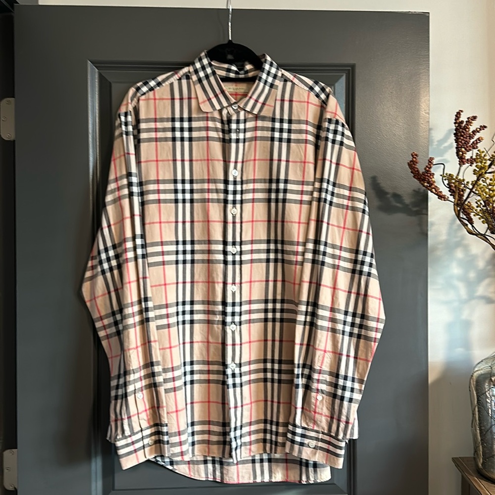 Classic Burberry button down